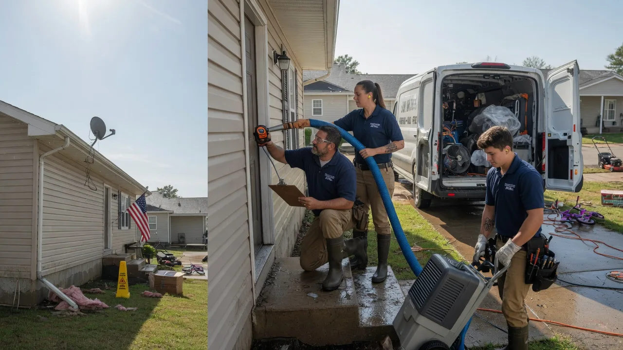 Ceiling Water Damage Restoration in Grundy, VA near me